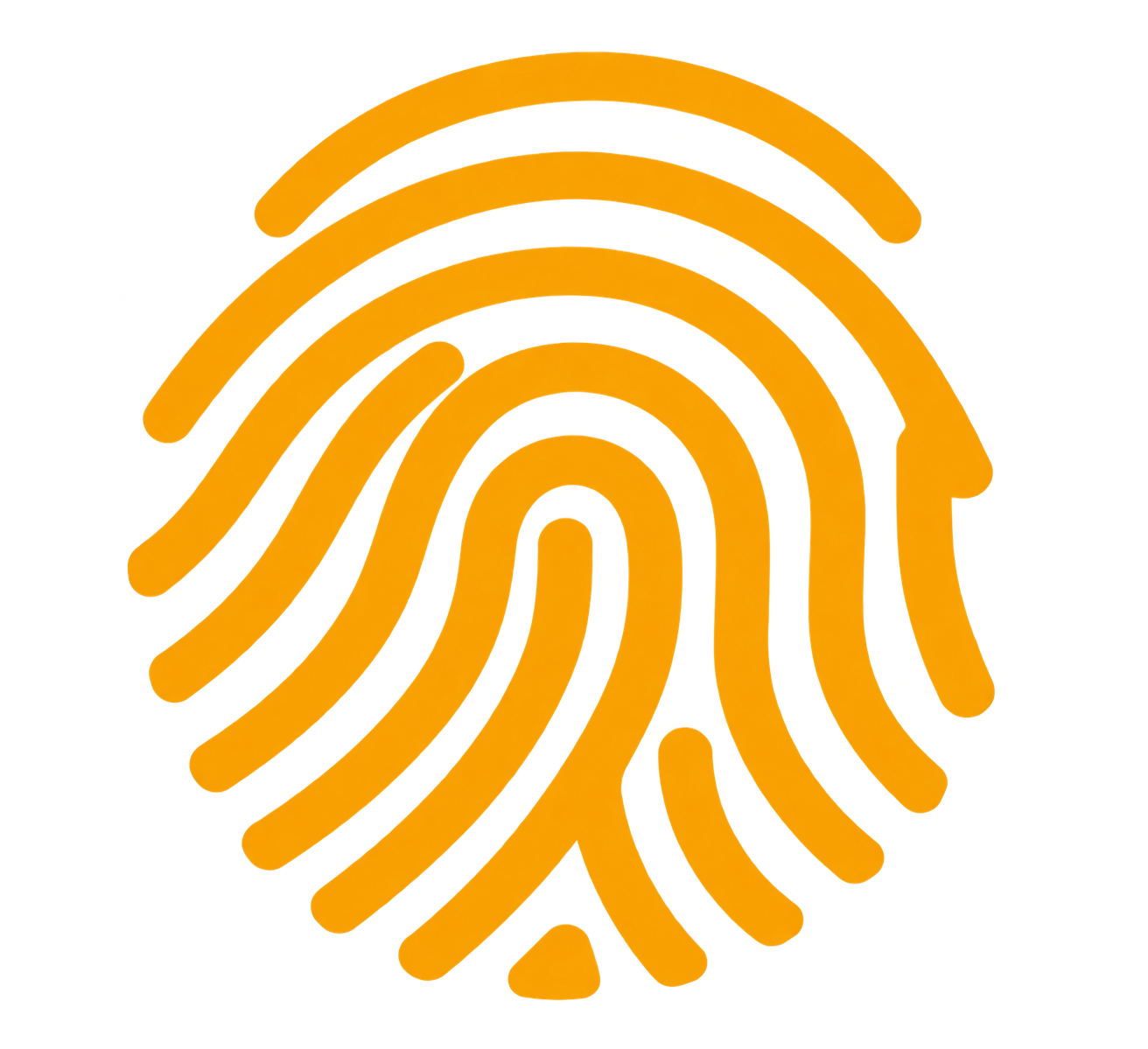 Gold fingerprint